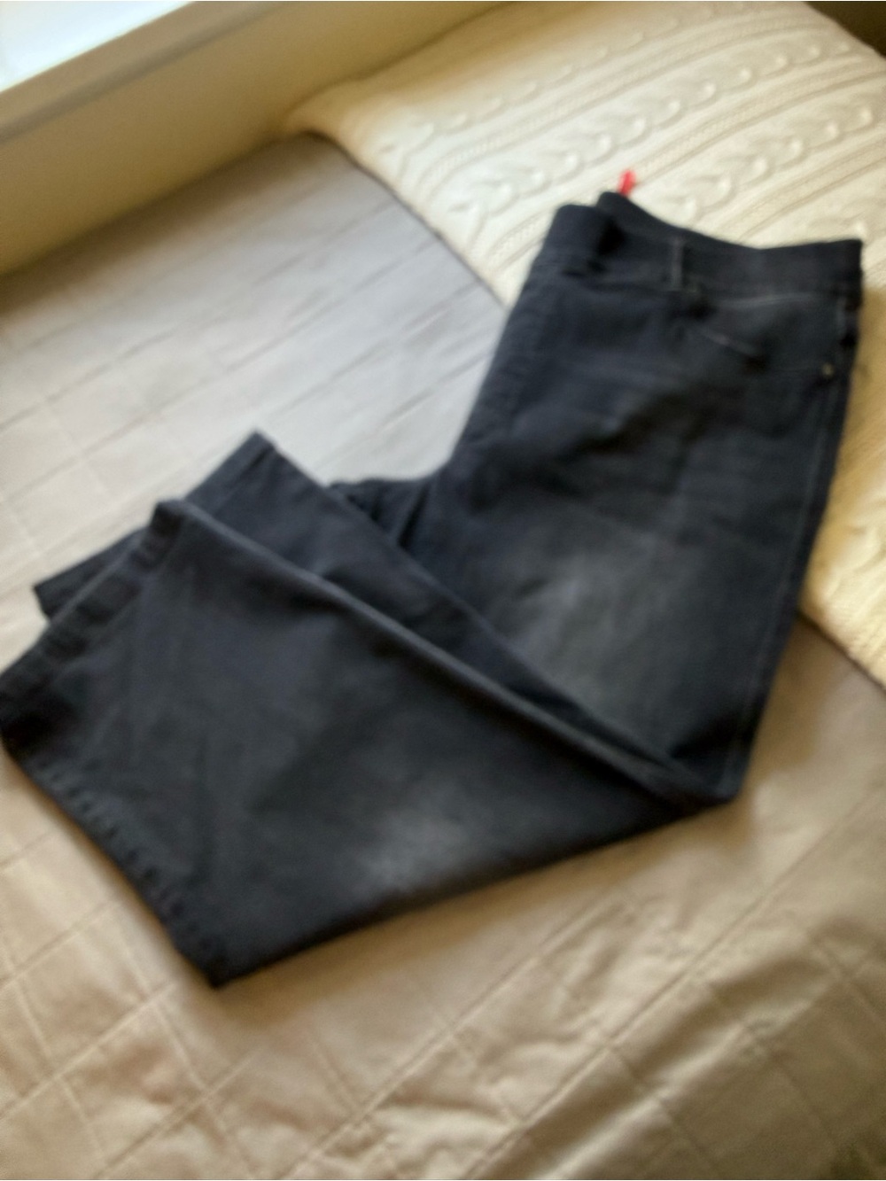 SPANX Women's Black Cropped Jeans Ankle-Length NWT - 3X Petite